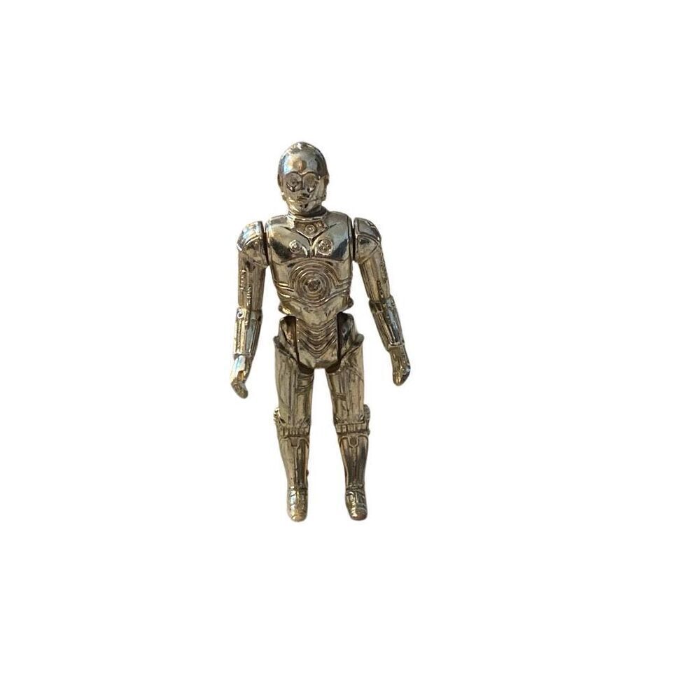 Vintage Star Wars C-3PO Figurine Complete From Original 1977 First 12 Toy Series